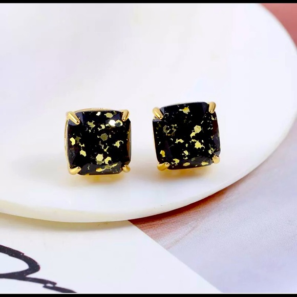 Kate Spade Sparkle Sequins Glitter Square Rhinestone Candy Color New Earrings - Picture 2 of 6